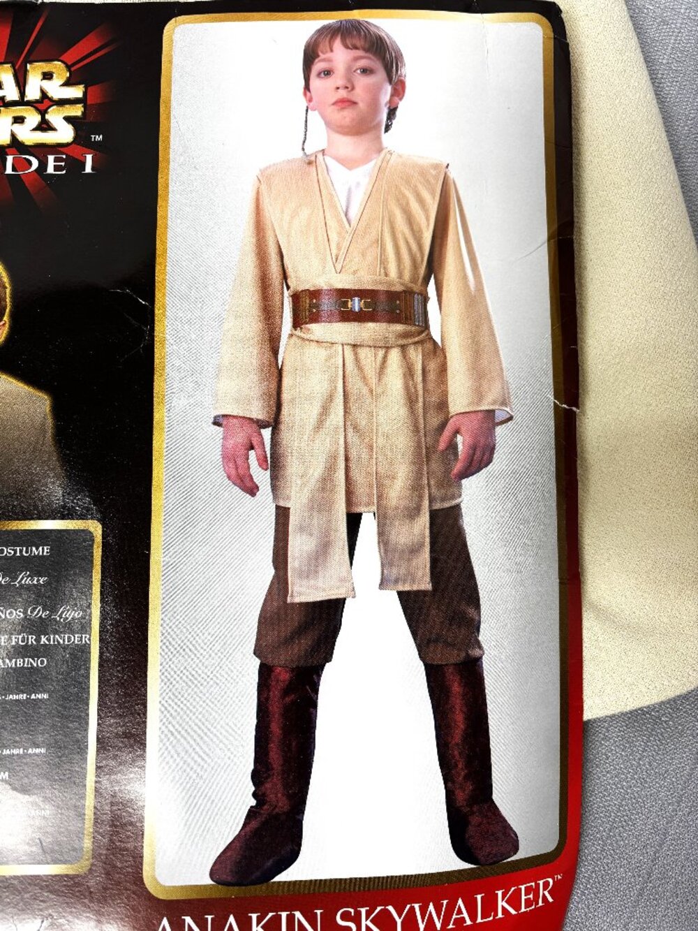 Rubie’s Star Wars Classic Deluxe Jedi Knight Child Costume Sz 5-7 NWT NOS